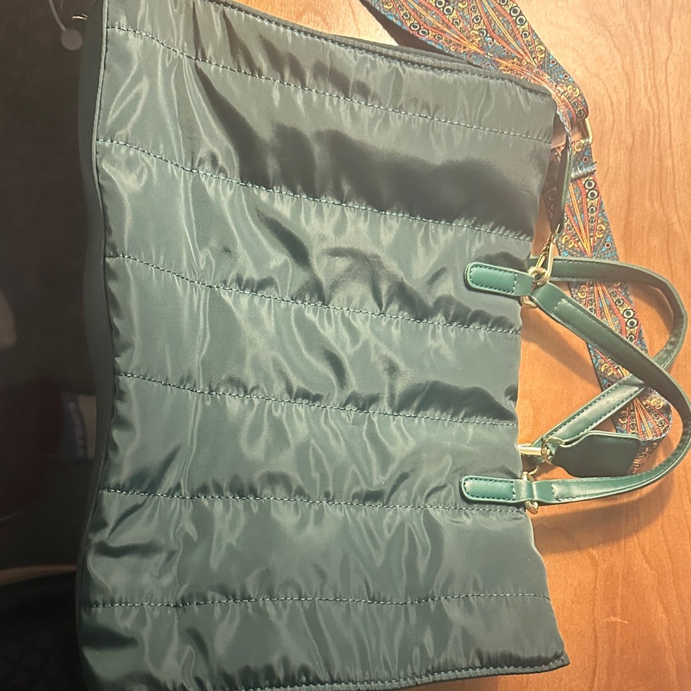 Stylish Green Tote Bag